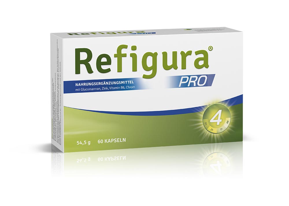 Verpackung von Refigura Pro 60 Kapseln